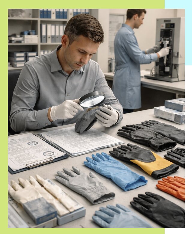 Сертификация перчаток и средств защиты продукции в Сальске