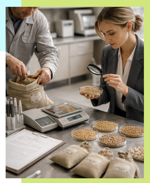 Сертификация зерна в Сальске по цене от 15252 р. | Алешин-Слс
