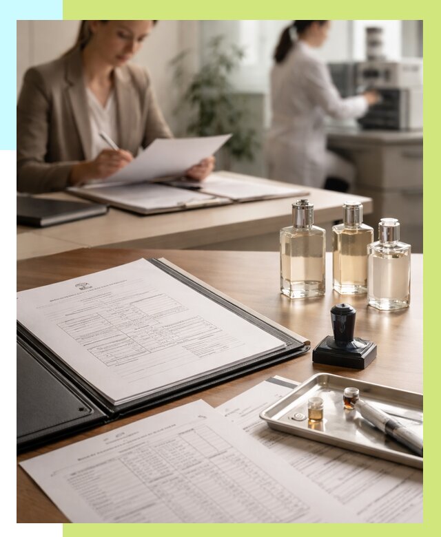 Сертификация парфюмерии в Сальске от 15252 р. | Алешин-Слс