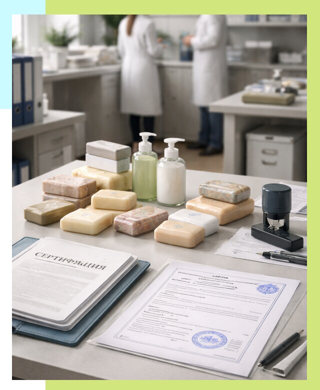 Сертификация мыла и сертификат на мыло в Сальске от 12202 | Алешин-Слс