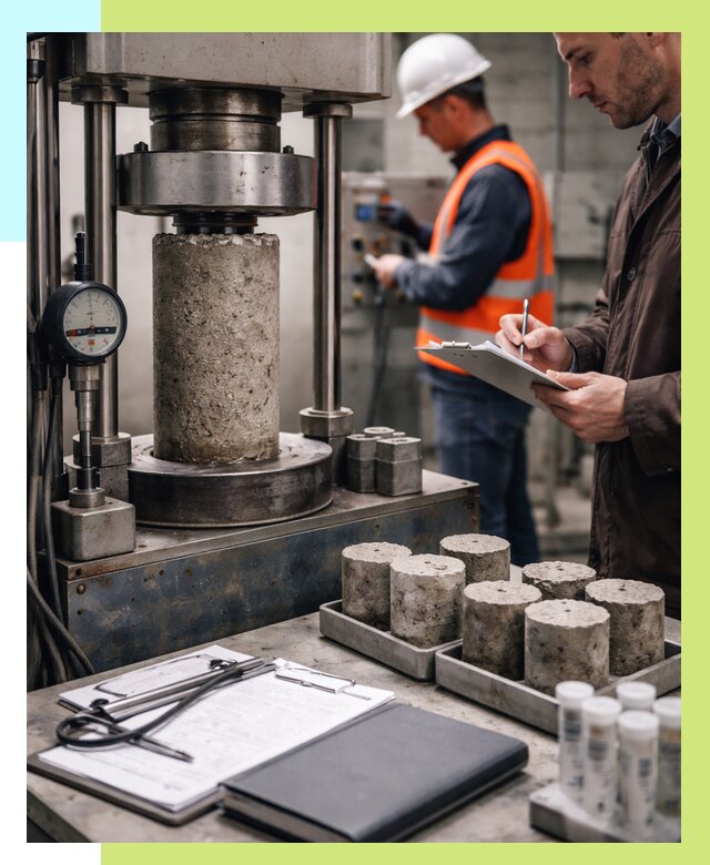 Сертификация бетона в Сальске от 30504 р. сертификат | Алешин-Слс