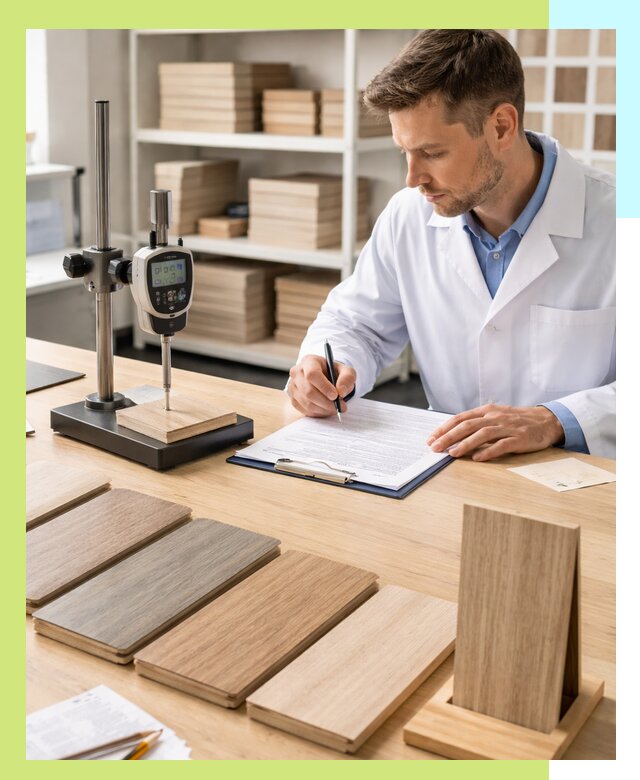 Сертификация ламината с испытаниями и оформлением документов в Сальске