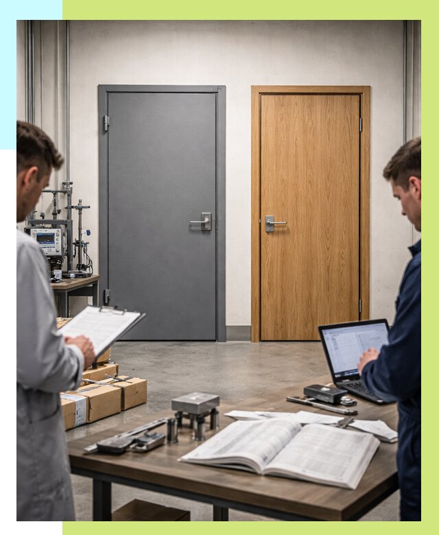 Сертификация дверей в Сальске от 8134 р. под ключ | Алешин-Слс