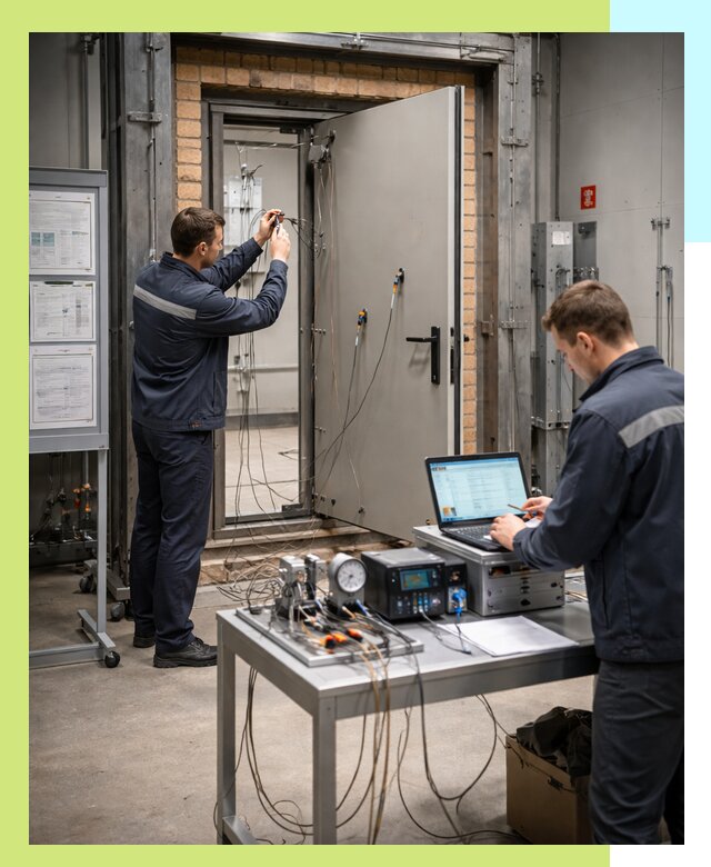 Сертификация противопожарных дверей в Сальске по ГОСТ и ТР