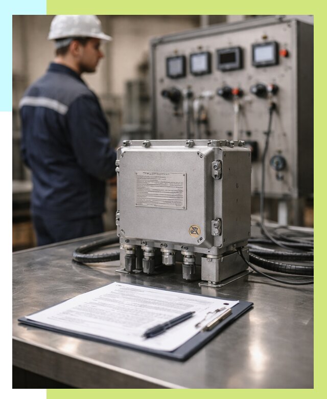 Сертификация взрывозащищенного оборудования в Сальске от 35588 р. | Алешин-Слс