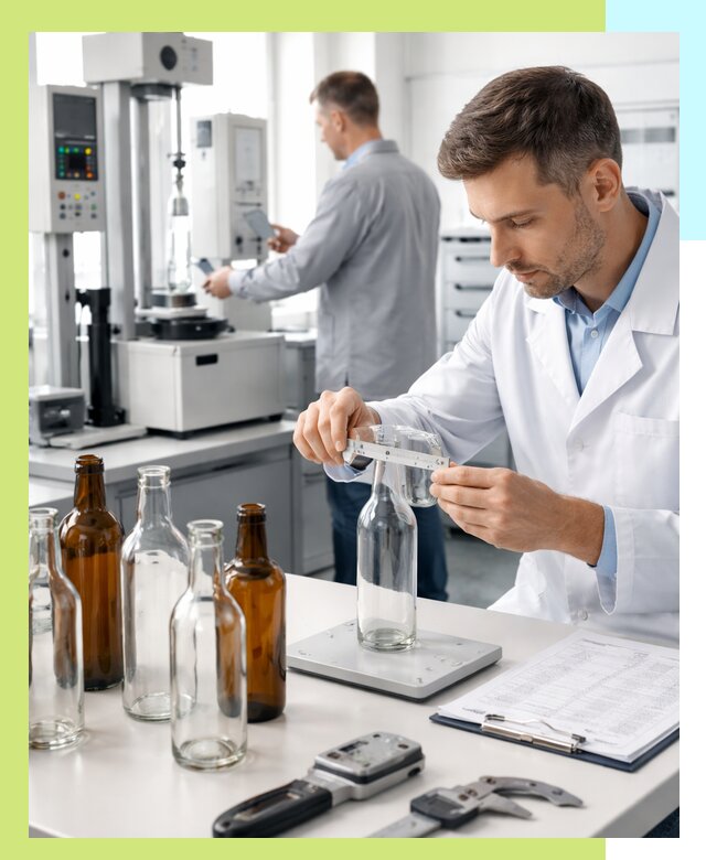 Сертификация стеклянных бутылок и сопутствующей упаковки в Сальске