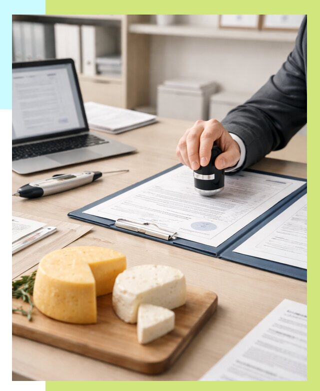 Сертификация сыров в Сальске от 15252 р | Сертификат на сыр Алешин-Слс