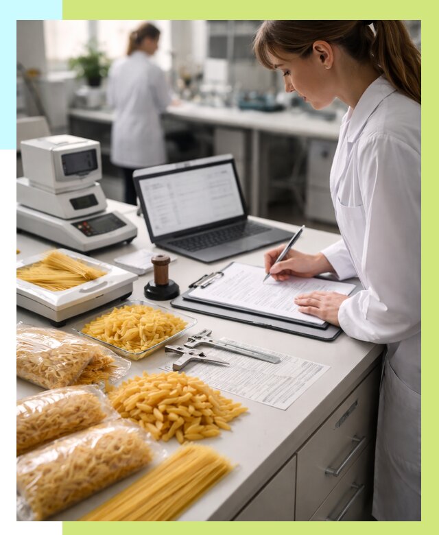 Сертификация макаронных изделий в Сальске от 15252 р. | Алешин-Слс