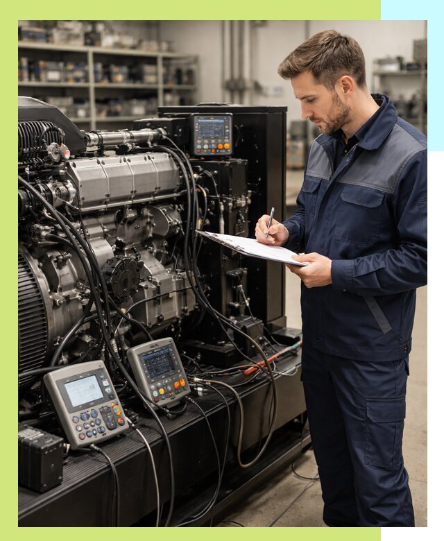 Сертификация дизельных генераторов и их оборудования в Сальске
