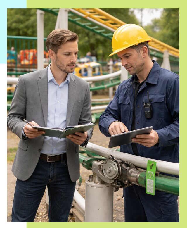 Сертификация аттракционов в Сальске от 45756 р. | Алешин-Слс