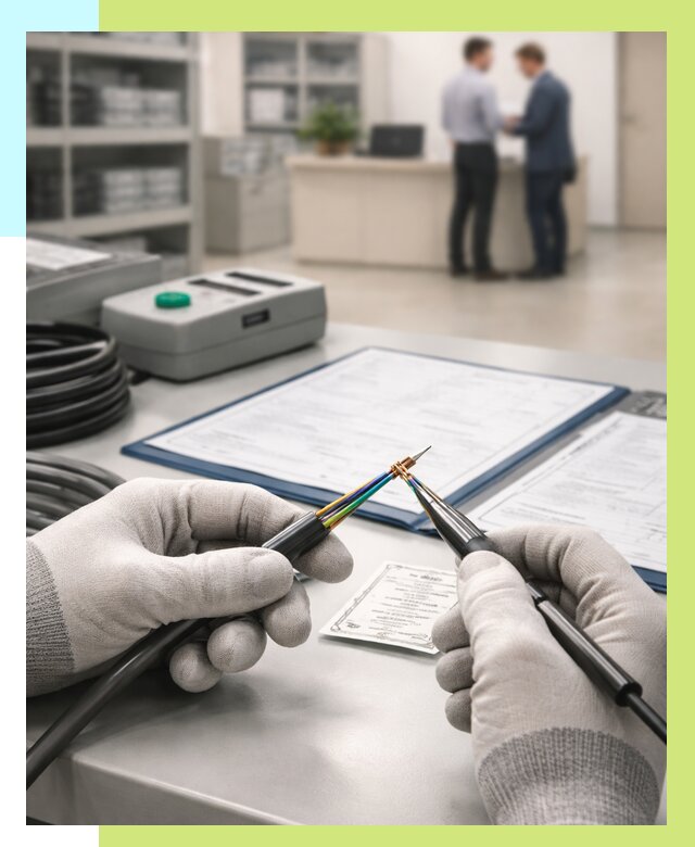 Сертификация провода в Сальске от 18302 р. в Алешин-Слс