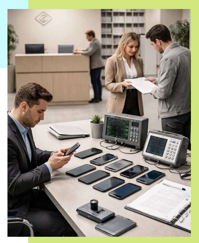 Сертификация телефонов в Сальске от 25420 р. под ключ | Алешин-Слс