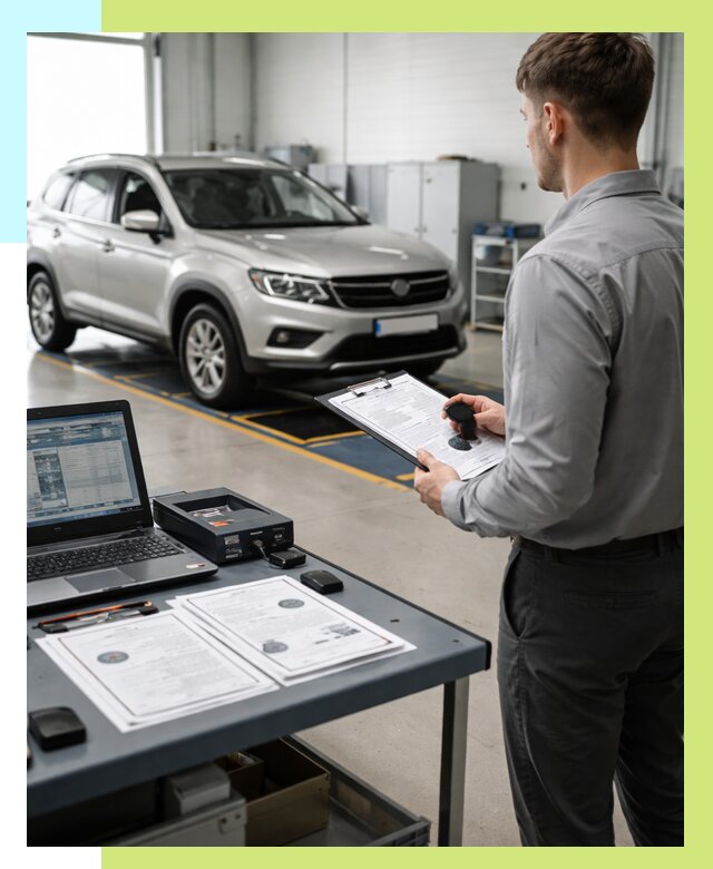 Сертификация транспортных средств в Сальске от 12202 р. | Алешин-Слс