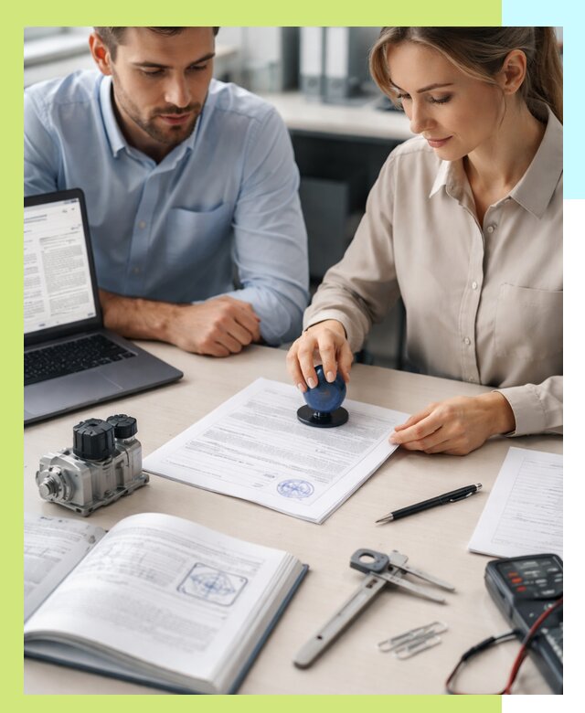 Выдача паспорта изделия и техническая экспертиза продукции в Сальске