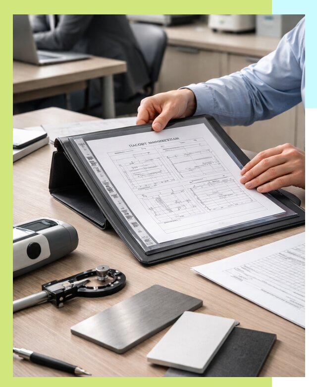 Оформление паспорта материала для продукции в Сальске