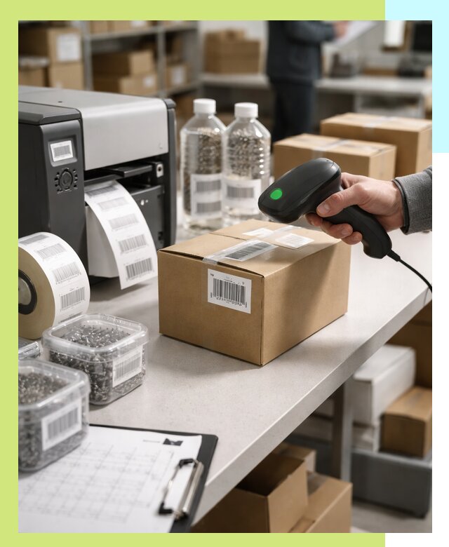 Штрихкодирование продукции и маркировка для продажи в Сальске