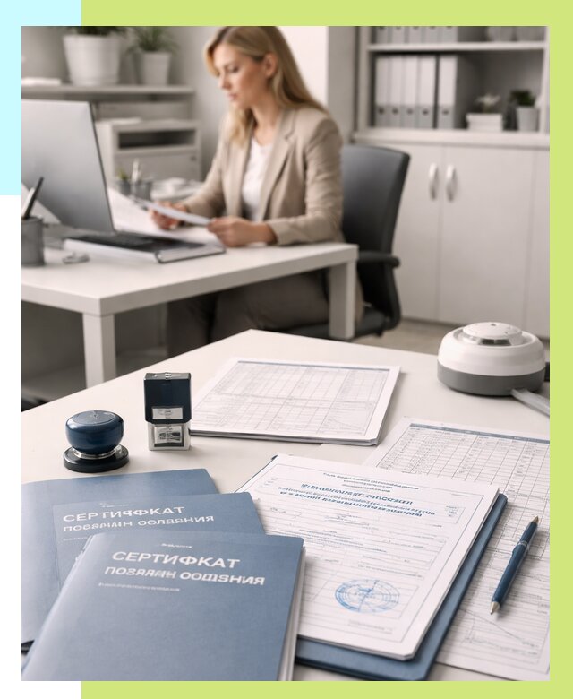 Сертификаты пожарной безопасности в Сальске от 15252 р. | Алешин-Слс