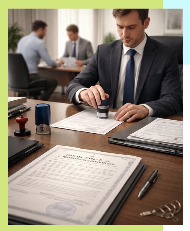 Оформление свидетельства о государственной регистрации в Сальске