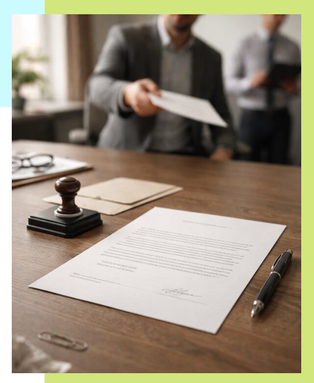 Отказное письмо по сертификации в Сальске от 3559 р. | Алешин-Слс