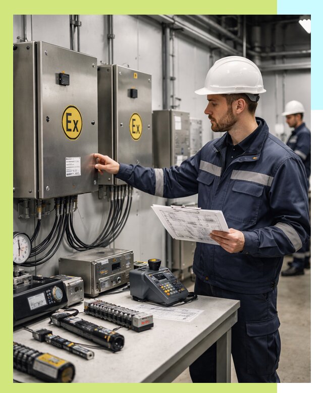 Сертификат взрывозащиты промышленного оборудования в Сальске