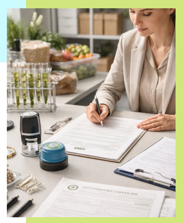 Фитосанитарный сертификат оформить в Сальске от 4576 р. | Алешин-Слс