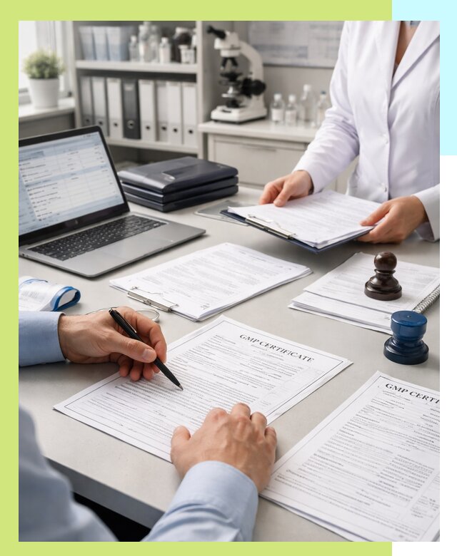 Оформление сертификата GMP в Сальске для фармпроизводства