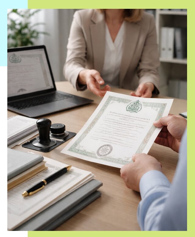 Халяль сертификат в Сальске, получить от 15252 р. | Алешин-Слс