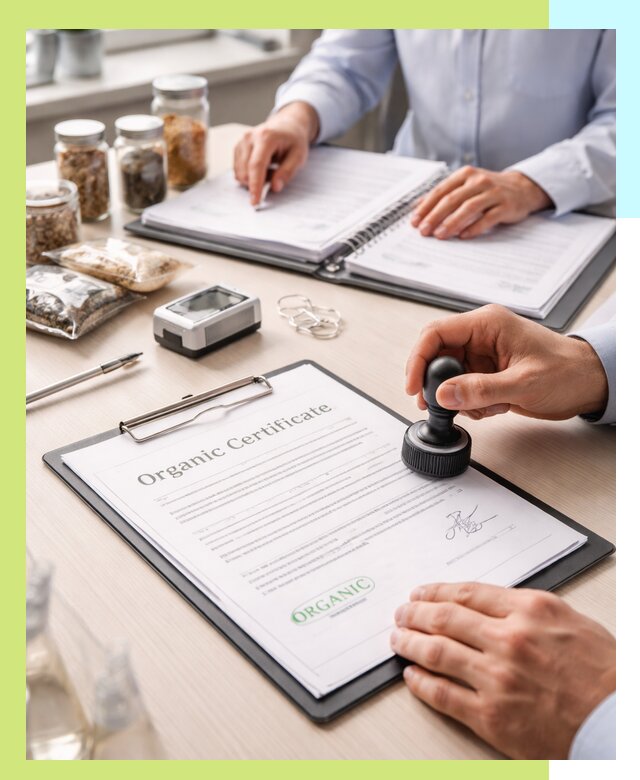 Получение органик сертификата для продукции в Сальске