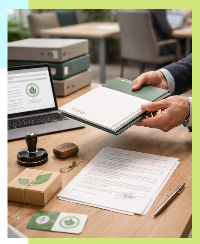 Сертификат ISO 14001 в Сальске от 35588 р. Заказать у Алешин-Слс