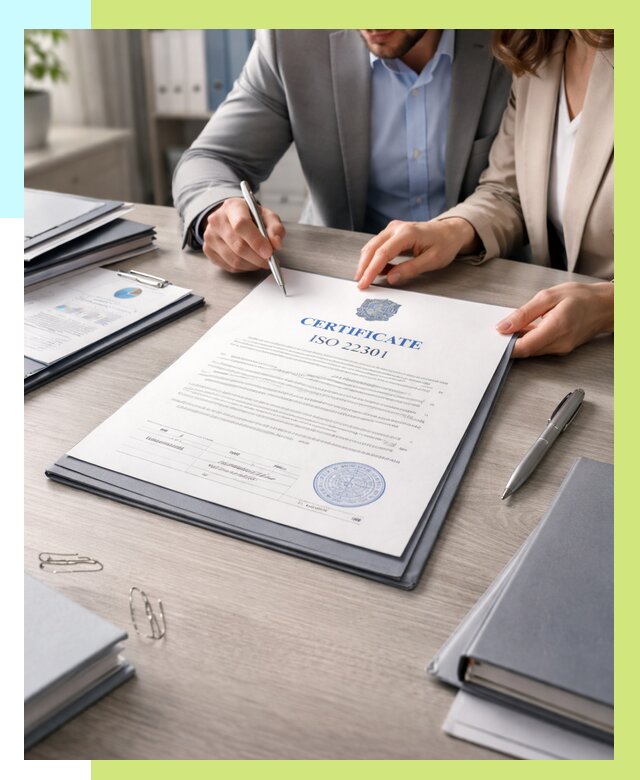 Сертификат ISO 22301 в Сальске от 45756 р. | Алешин-Слс срочно