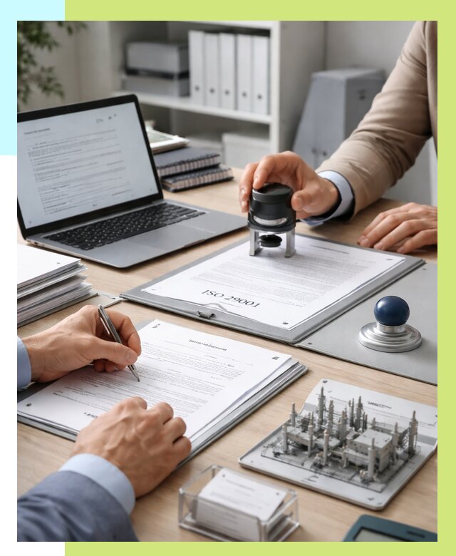 Сертификат ISO 29001 в Сальске под ключ от 76260 р. | Алешин-Слс