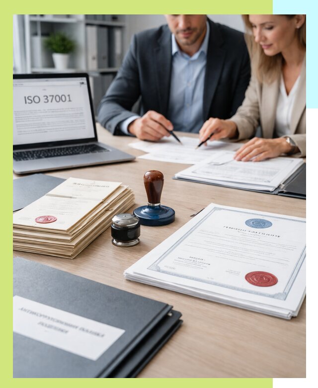 Получение сертификата ISO 37001 по системе борьбы с коррупцией в Сальске